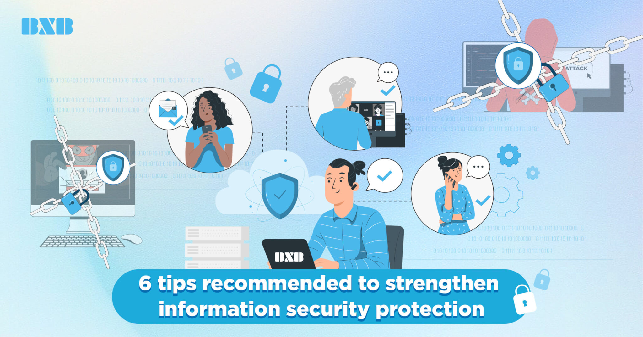 Read more about the article 6 tips recommended to strengthen information security protection