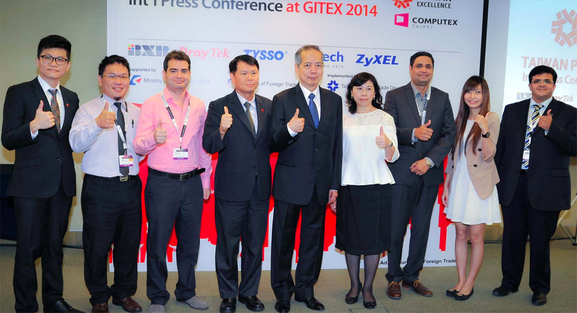Read more about the article BXB Exhibited in Taiwan Excellence Pavilion at GITEX, Dubai 2014