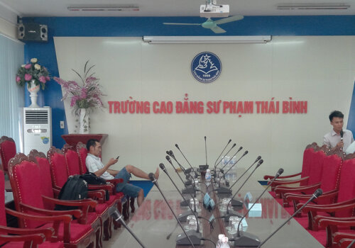 越南太平教师训练学校- EDC会议系统实绩报导