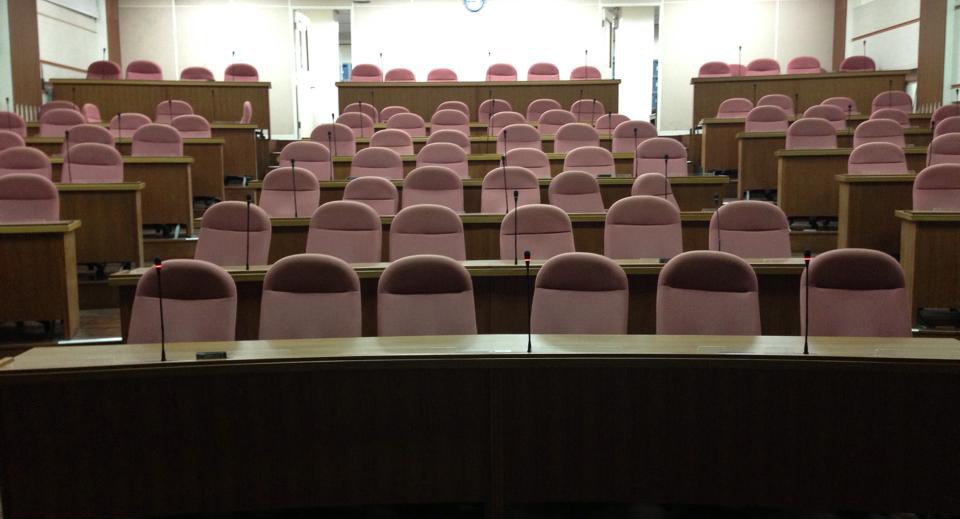 BXB FCS-6300 Conference System Installation in the Conference Room for EMBA of Management College in National Cheng Kung University