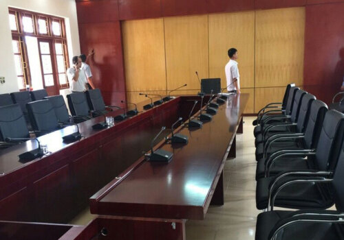 EDC Conference System Installation in Ha Long University, Vietnam