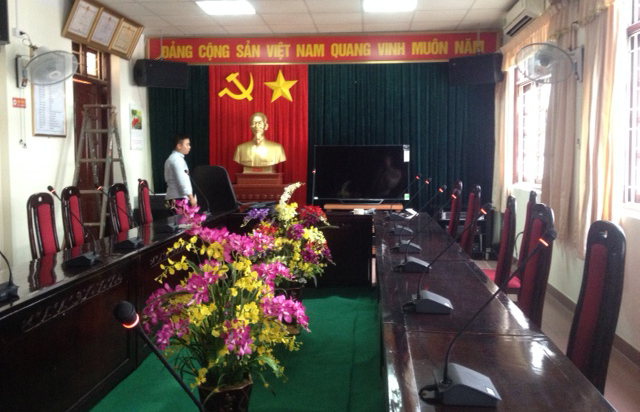 EDC-1000 Conference System Installed in Vietnam