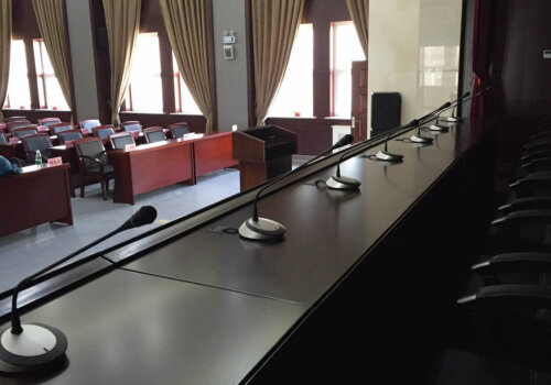 UFO and FCS Conference System at People’s Court in Liaoning Province, China