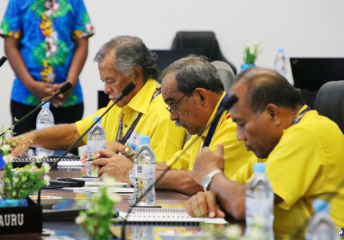 BXB’s FUN Conference Microphone Shines at the 49th Pacific Islands Forum