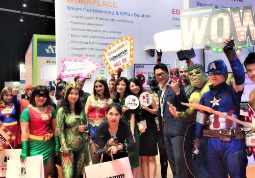 卡讯于InfoComm SEA 2019展出全方位智慧解决方案，打造高效能办公与教育环境