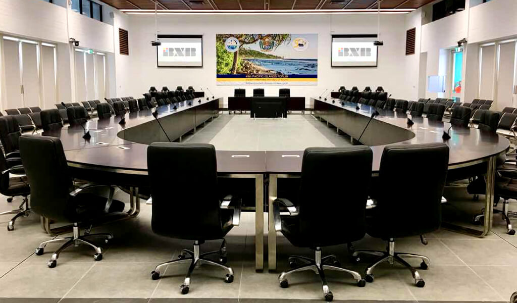 BXB卡讯会议系统选用于太平洋岛国论坛