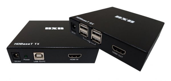 BXB HEP-150UT/UR HDBaseT 4K HDMI+USB讯号延长器
