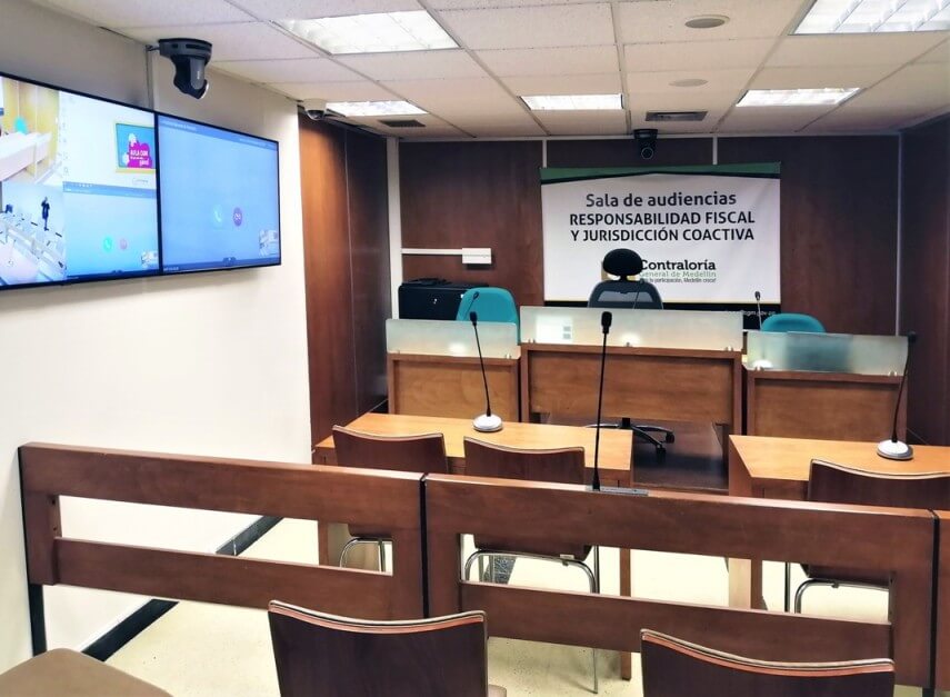The General Audit Office of Medellin, Colombia Applied BXB Video Conferencing System