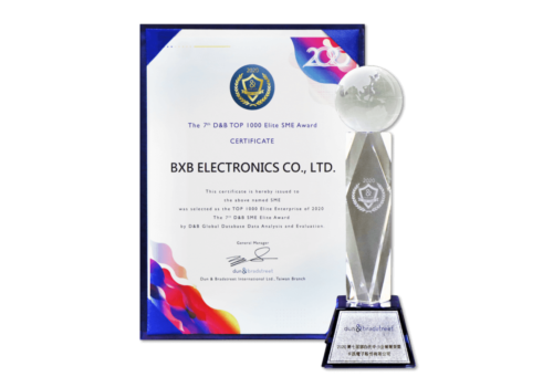 BXB Won the 7th D&B Top 1000 Elite SME Award