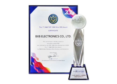 BXB Won the 7th D&B Top 1000 Elite SME Award